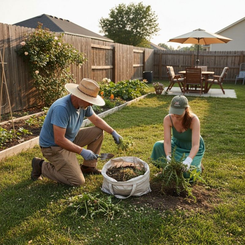 Flower Bed Weeding Service in Rockwall, TX
